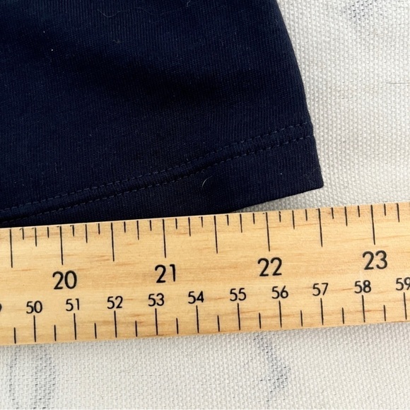 Uniqlo Girls Smooth Cotton Jersey Dress - Navy, Size 150/Adult Small - Picture 12 of 16